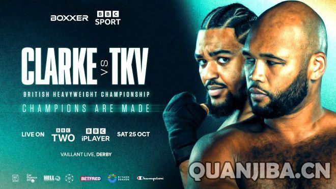 弗雷泽-克拉克与齐克瓦角逐英国重量级拳