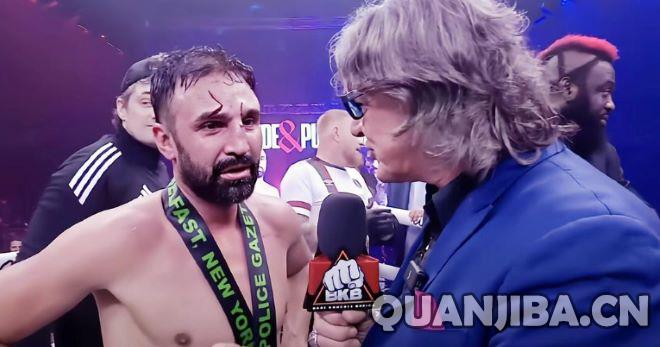 马里格纳吉裸拳赛获胜却因右眼暂时失明