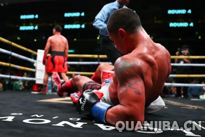 加西亚4回合击倒冈萨雷兹，圆满收官职业