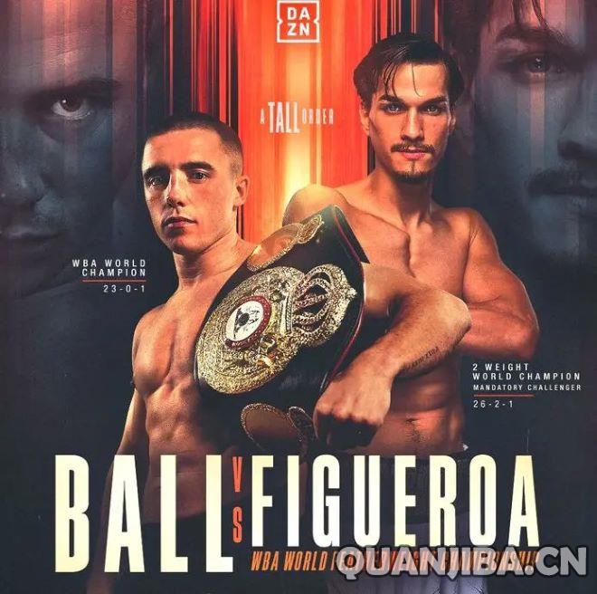 尼克·鲍尔将于2月7日对阵前拳王布兰登·菲古罗阿