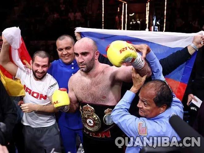加西埃夫六回合击倒普列夫，斩获WBA普通拳王金腰带