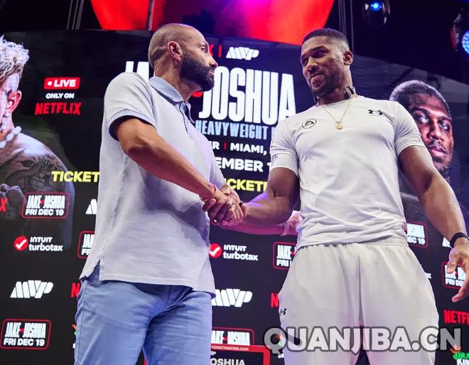 布拉德利：我看好杰克-保罗战胜约书亚