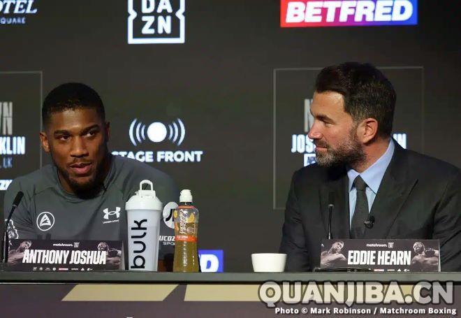 赫恩：约书亚尚未与泰森-富里大战正式签