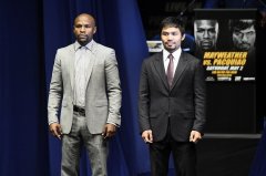 梅威瑟vs帕奎奥新闻发布会 世纪大战一触即发