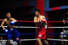 IBF中国职业拳击联赛西安赛区人气王赢得王者之