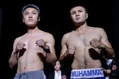 拳力联盟-第二轮10月10日比赛称重图集