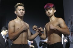 “拳力联盟”10月23比赛称重图集