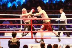 张志磊首局轻松TKO格拉汉姆夺得WBO重量级洲际冠