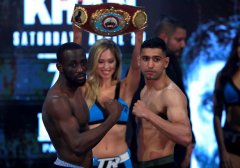 特伦斯·克劳福德VS阿米尔·汗赛前称重图集