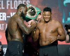 德昂泰·维尔德vs路易斯·奥蒂兹二番战赛前称重