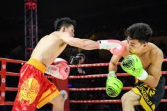 中国拳王赛南宁站星光闪耀，山俊携手传奇老将