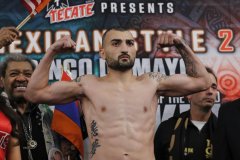 GGG戈洛夫金VS马尔蒂罗斯岩赛前称重图集