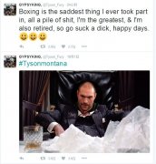 泰森·富里闹哪样？宣布退役又马上宣布回归