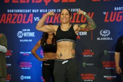 Bellator 278赛前称重图集！女子蝇量级冠军战领衔