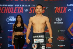 Bellator 279赛前称重图集！“机械婆”冠军卫冕战