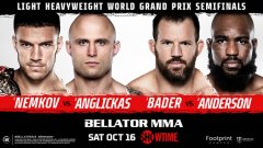 Bellator 268:安东尼·约翰逊退赛,安格利卡斯替补