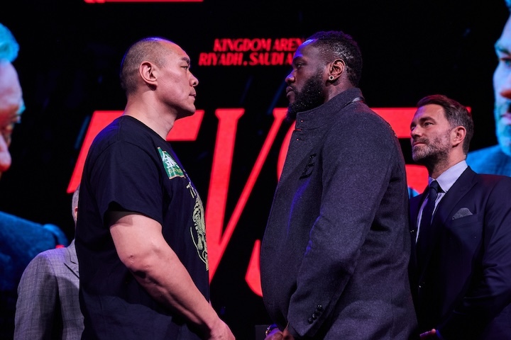 张志磊、维尔德宣布6月1日重量级大战