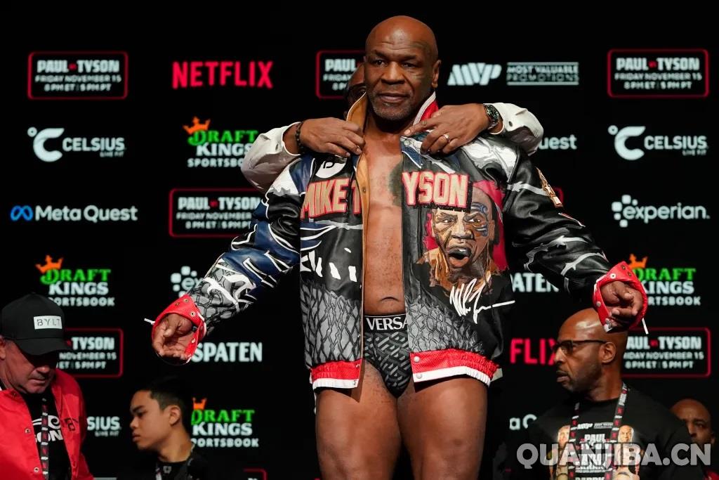 泰森大嘴巴抽打保罗!赛前称重先动手