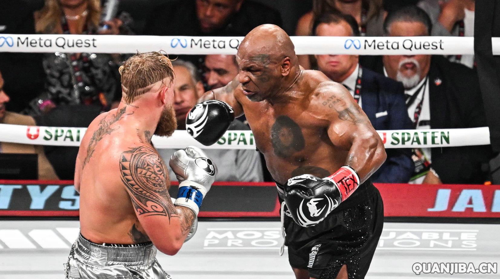 58岁泰森点数负于27岁保罗