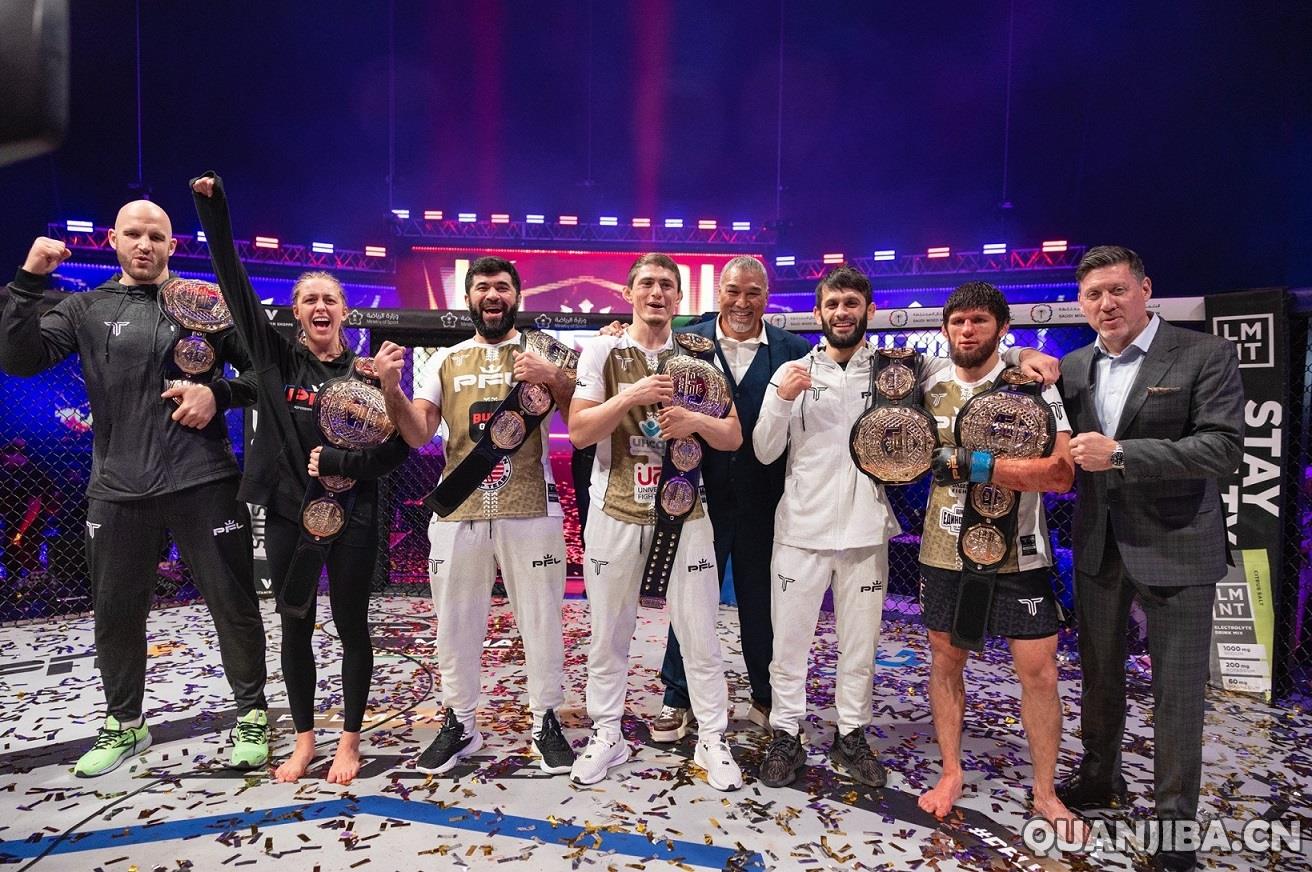 2024赛季PFL总决赛战报！六场百万美元冠军产生