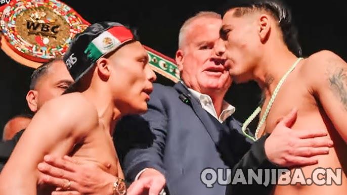 克鲁兹、费耶罗成功完成称重，周日上午即将展开激烈战斗