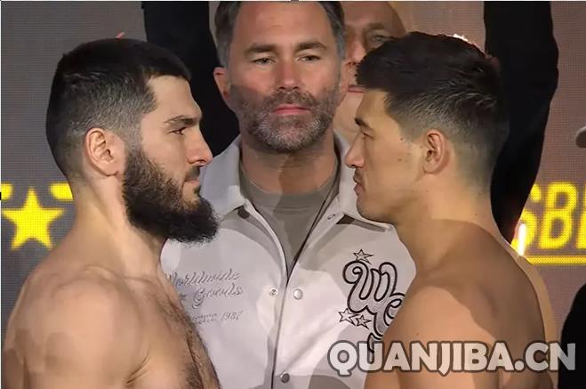 贝特比埃夫和比沃尔在周日早晨结束称重，准备迎接二战