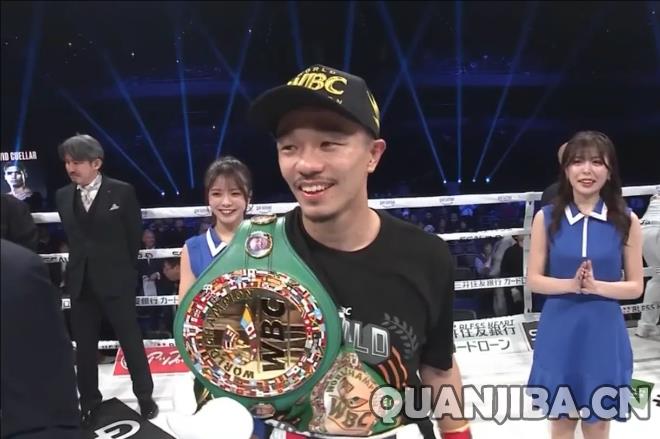 中谷润人成功防卫最轻量级拳王头衔，KO对手奎拉