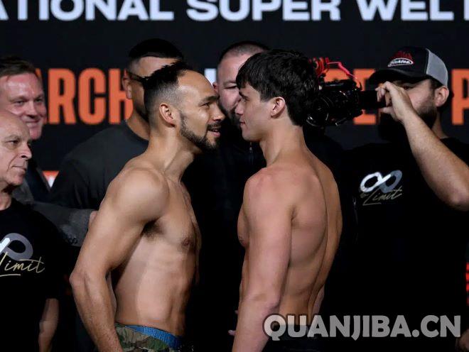 凯斯-瑟曼、加维斯完成称重，周三下午即