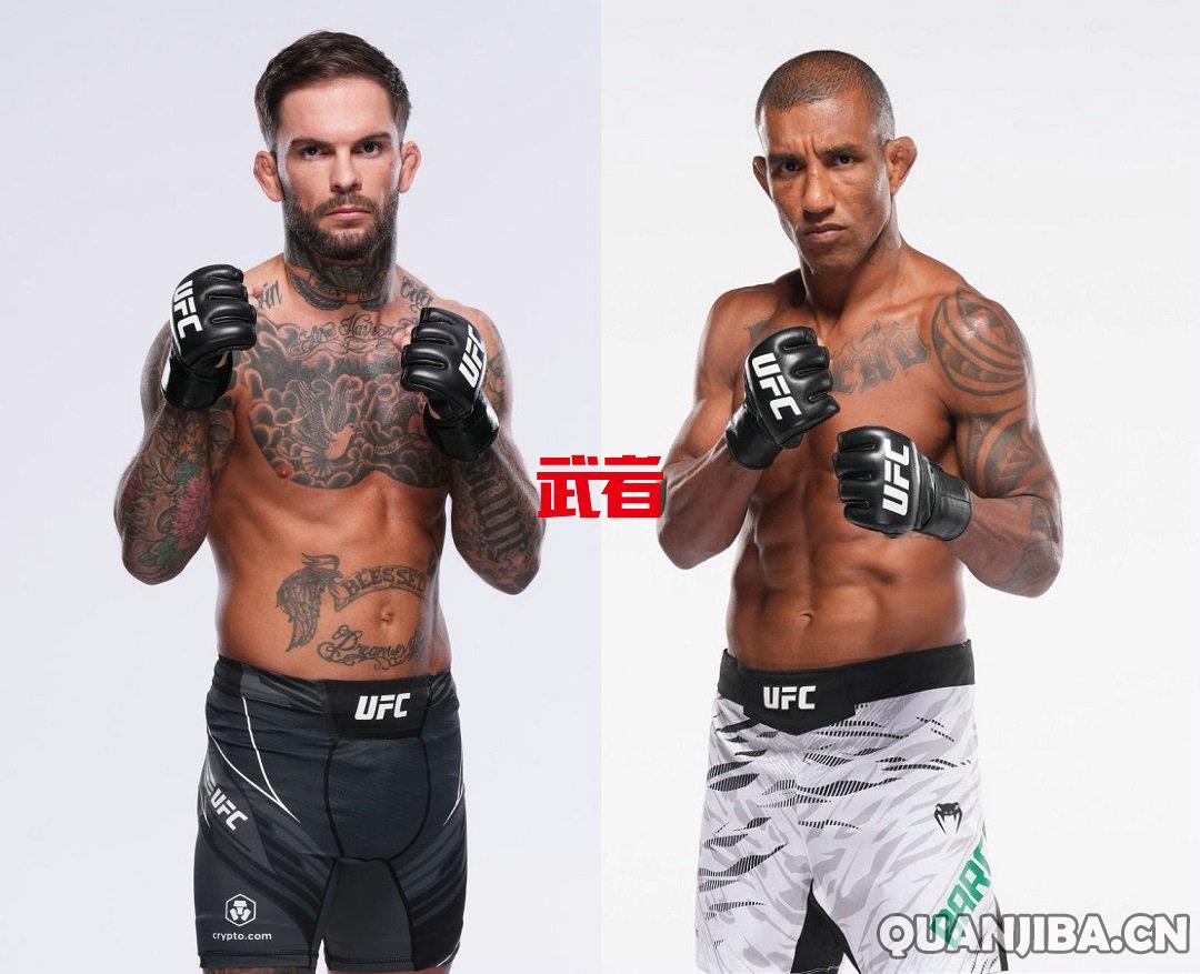 6月15日搏击盛会：科迪·加布兰特对阵劳