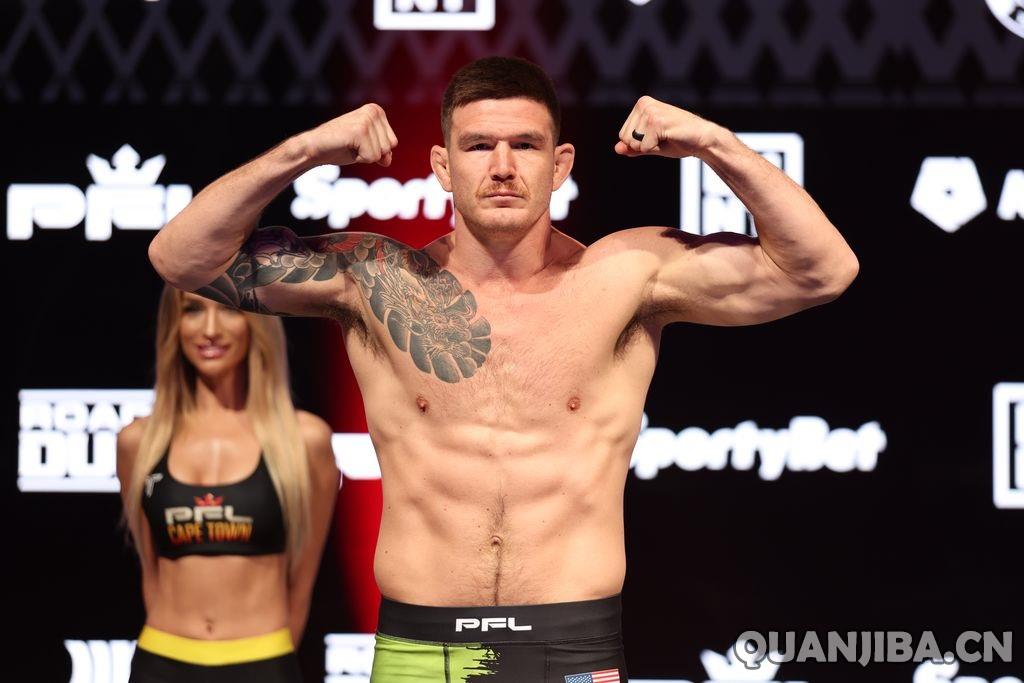 PFL争霸赛2称重:拳击冠军争夺战重磅来袭