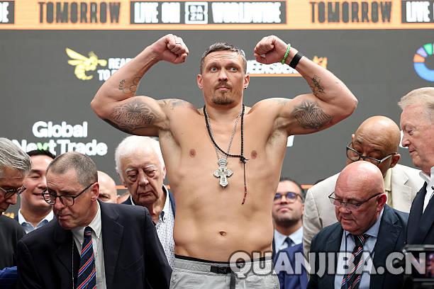 乌西克vs杜布瓦2!赛前称重