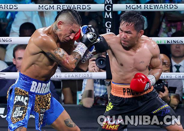 传奇不老!46岁帕奎奥与巴里奥斯战平