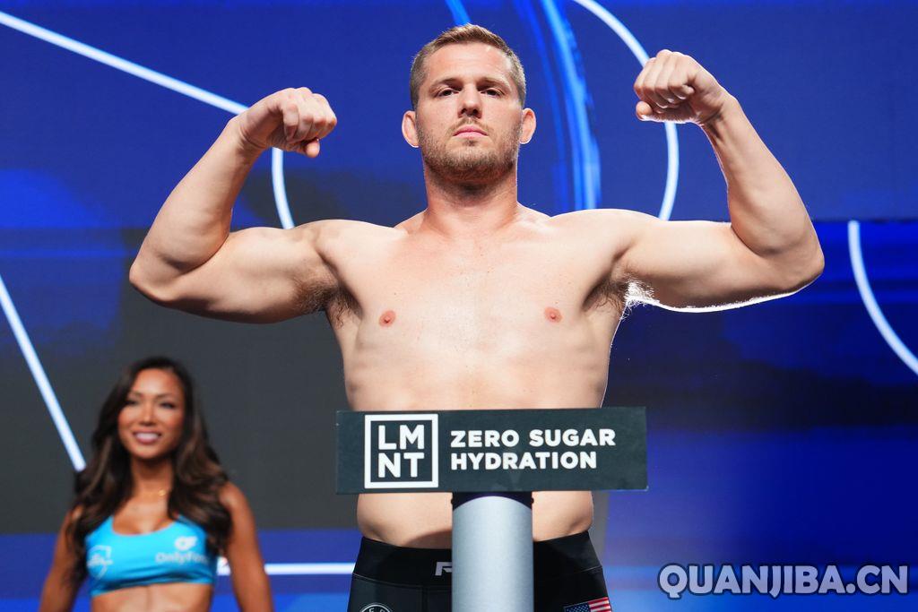 2025年PFL全球大赛第八轮:赛前体重测试及