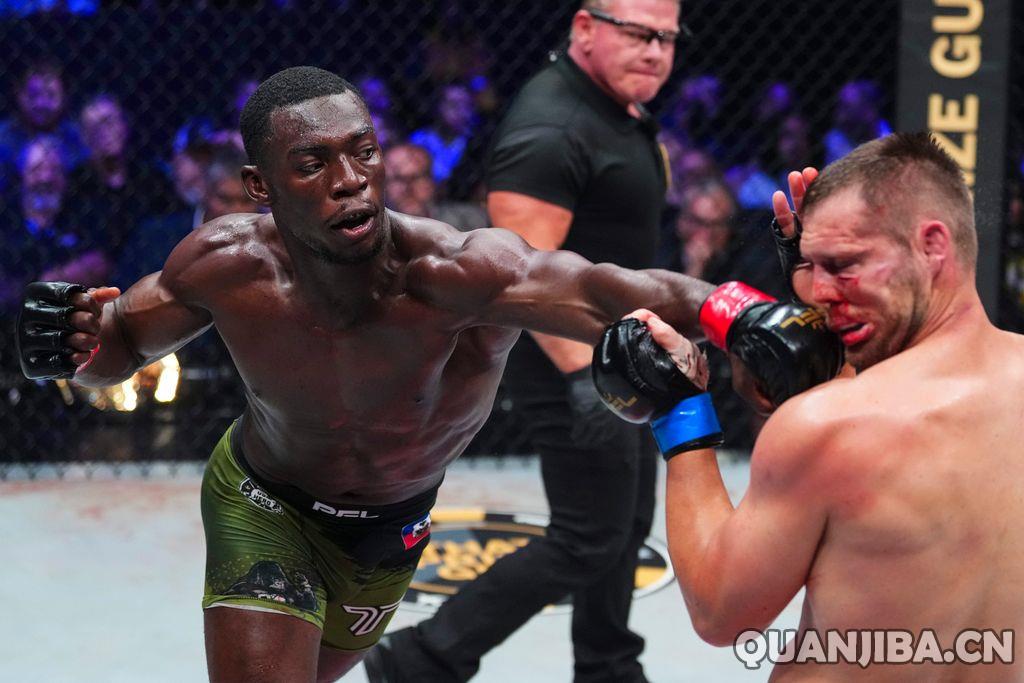 2025年PFL世界锦标赛第8轮回顾:拳击次中量级与羽量级新王登基