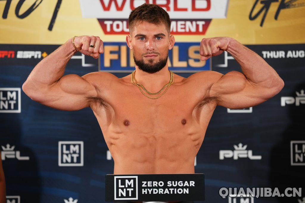 2025年PFL世界锦标赛第10轮:拳击赛前称重仪式