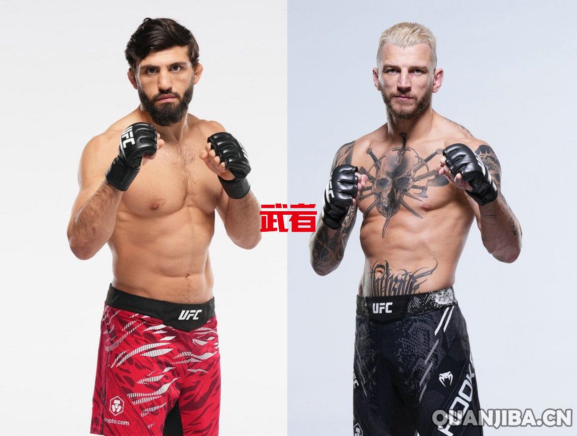 11月22日UFC盛宴:萨鲁基安挑战胡克,科斯塔对决沙拉布丁,亚历山大迎战阿尔