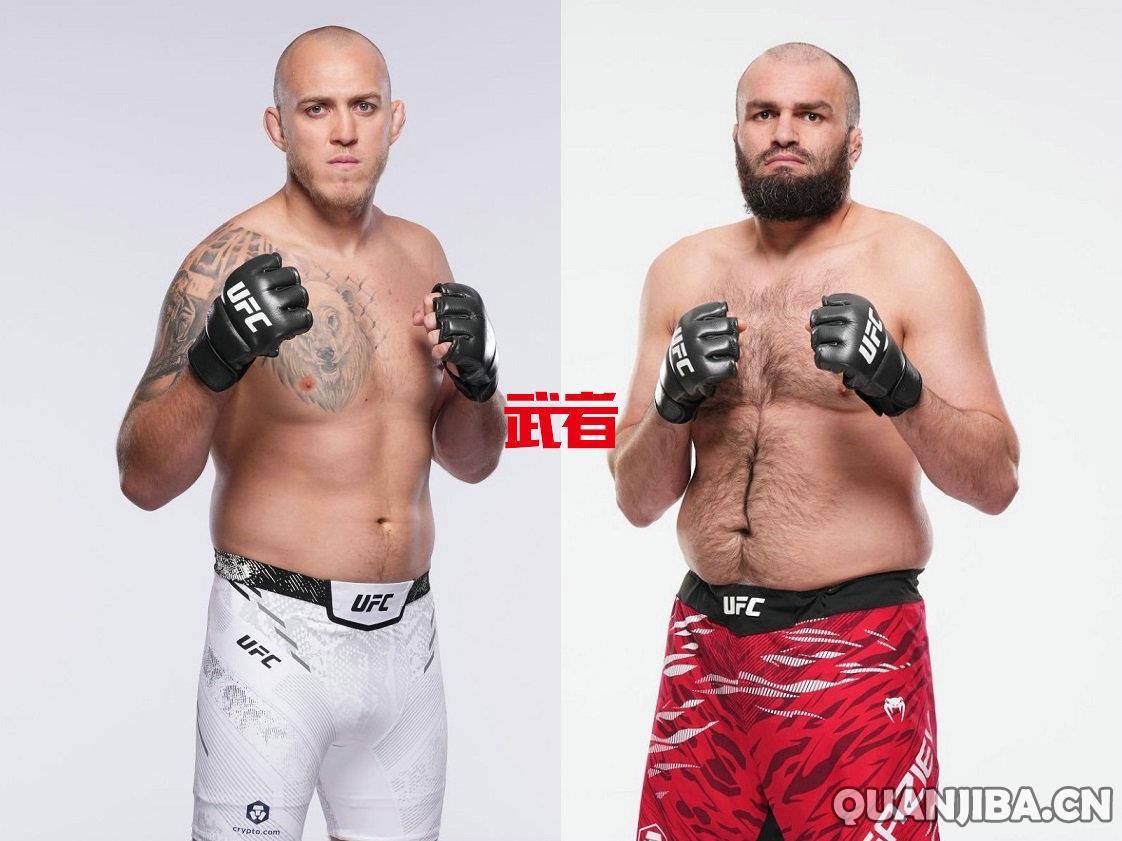 UFC 11月22日:谢尔盖·斯皮瓦克与沙米尔·加济耶夫之间的激烈(泰拳)对抗