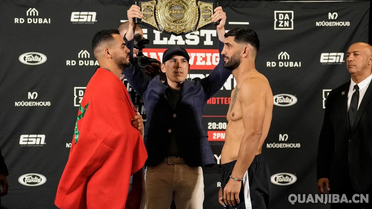 成都散打赛事：Glory荣耀格斗104赛前称重全记录