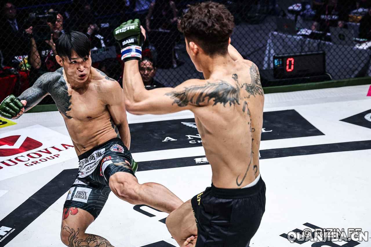 李云峰首局遭遇降服，伊泽星花成功卫冕RIZIN金腰带（拳击）