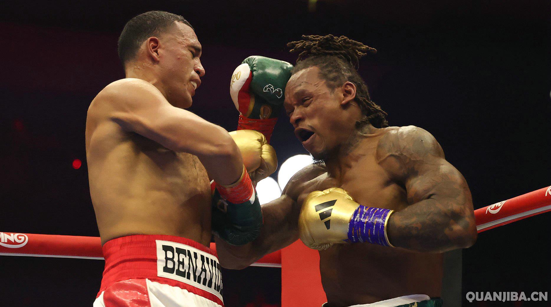 贝纳维德兹第七回合TKO亚德！哈尼点胜诺