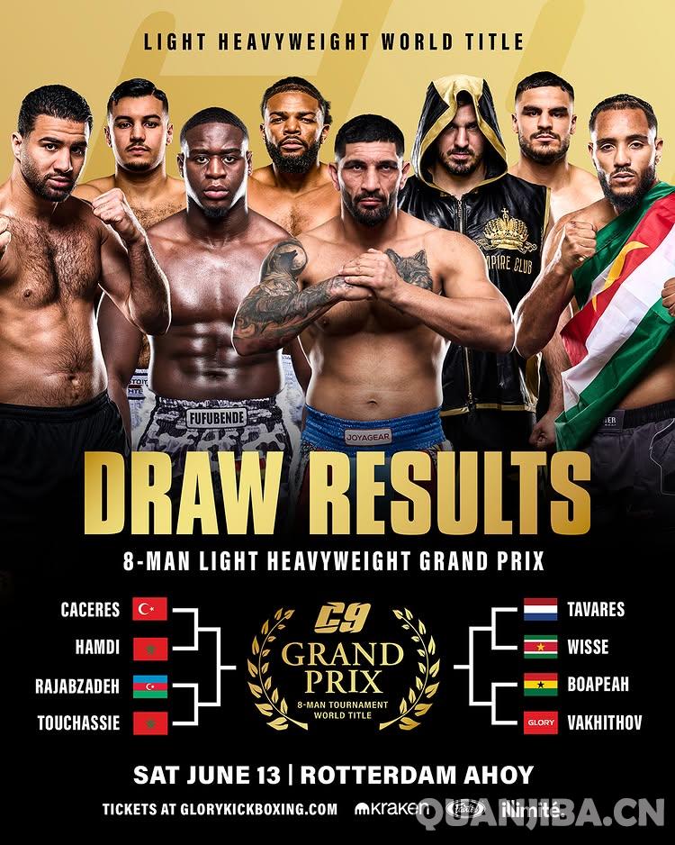 成都散打劲爆登场：Glory荣耀格斗“碰撞